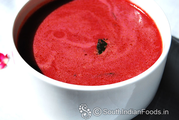 Beetroot buttermilk curry