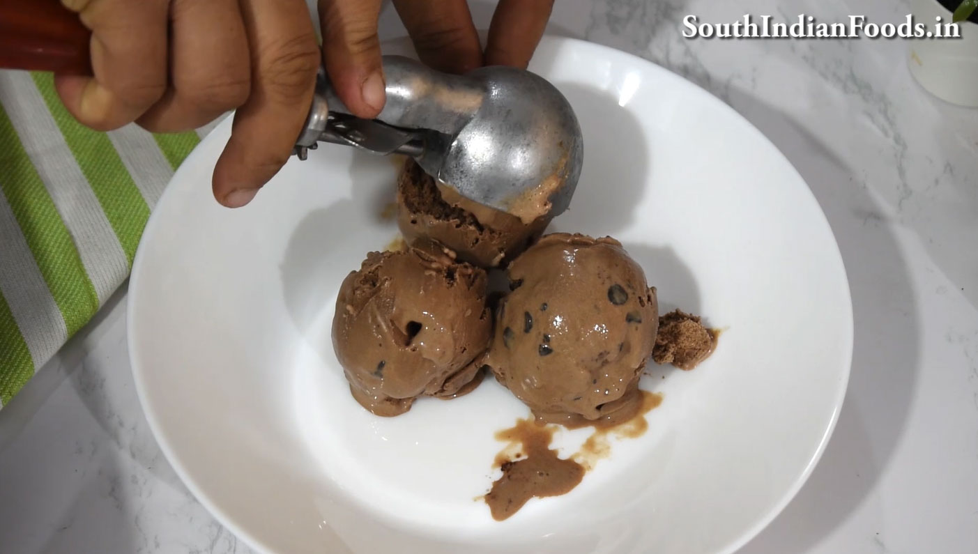 Chocolate chip ice cream recipe step 67