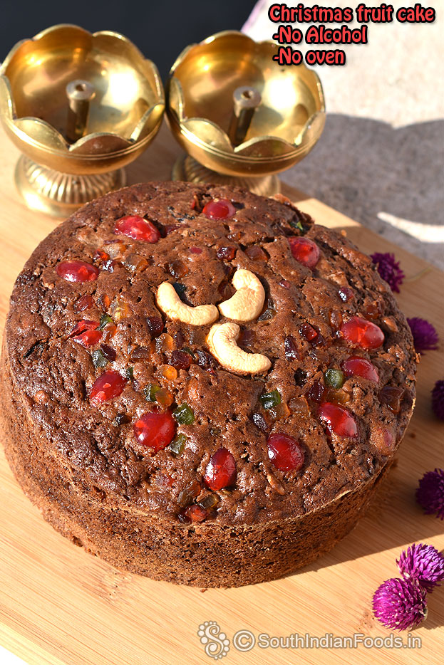 Perfect christmas fruit cake