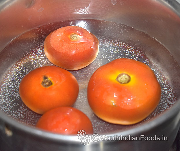 Boil tomato