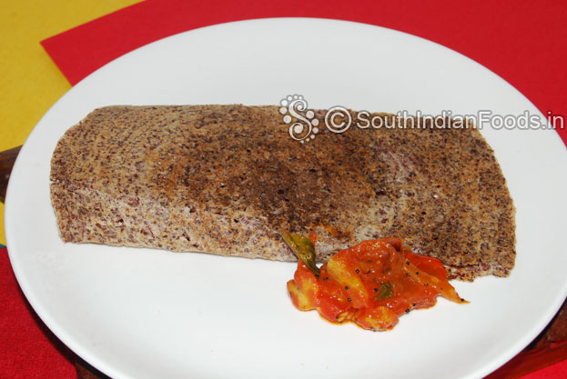 Serve hot with thakkali kulambu