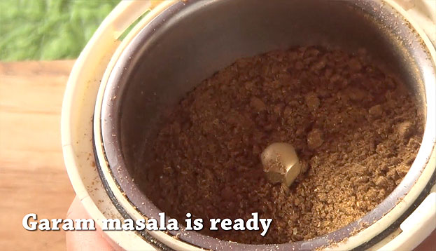 Garam masala powder ready, let it cool