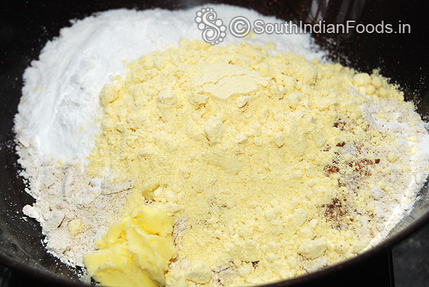 Add gram flour