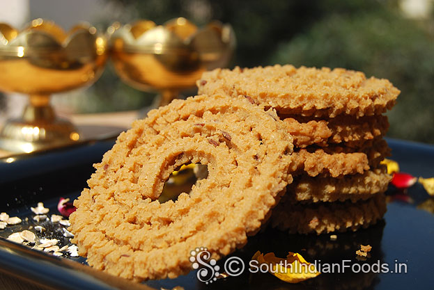 Crispy oats murukku ready, store in an airtight container, use with in 1 month