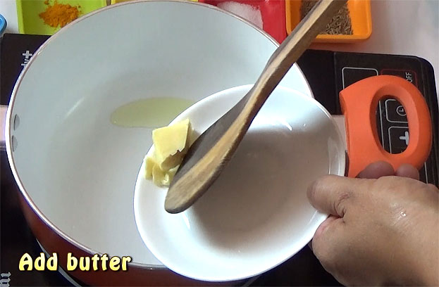 Add butter