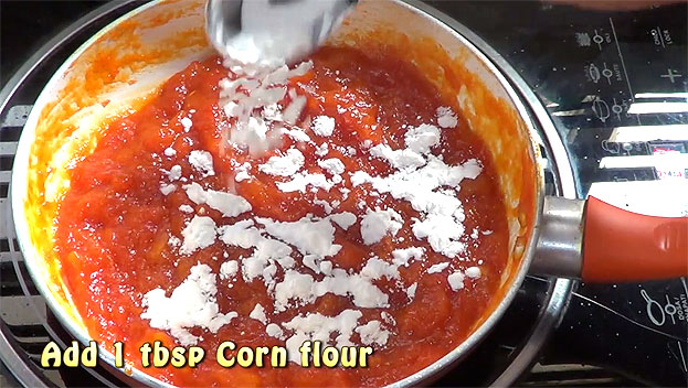 Add corn flour