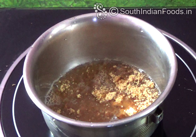 Add water[1/2 cup], let it boil for 3 min