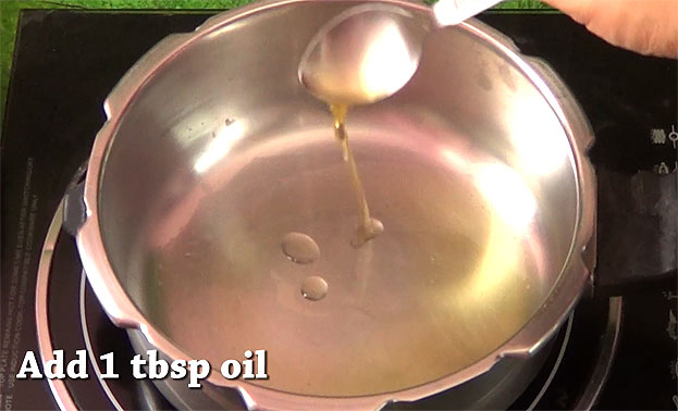 Add 1 tbsp oil