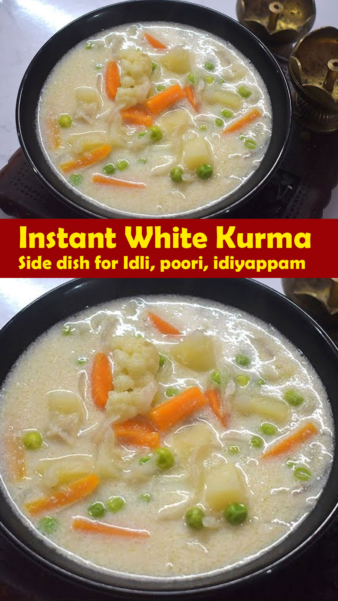 Instant white kurma