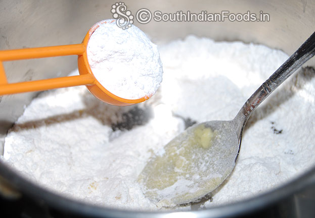 Add sugar cardamom mixture