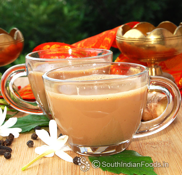 Indian masala tea