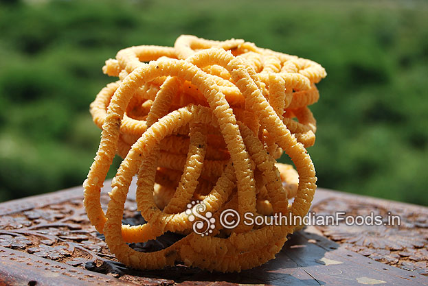 Instant easy crispy chakli is ready, store in an airtight box
