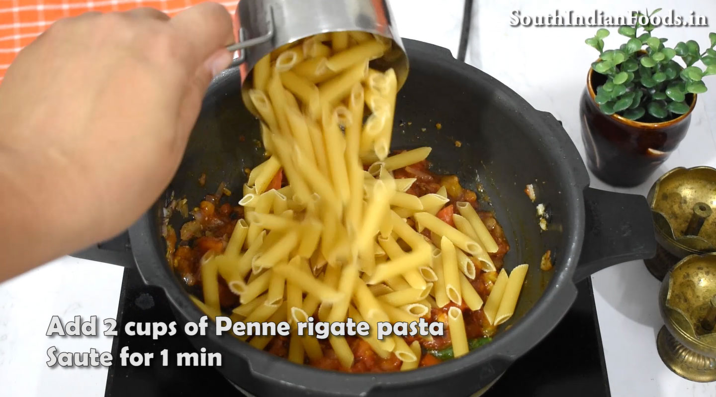  One Pot Tomato Penne Rigate Pasta