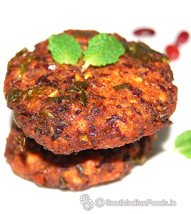 Red kidney beans fritters