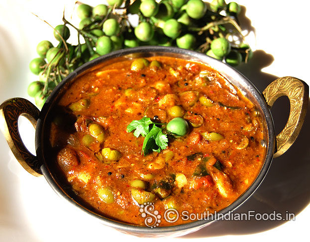 Palakottai & sundakkai masala curry for rice 