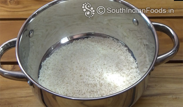 Tamilnadu Day-1 -For boiled rice:- Add 2 cups rice