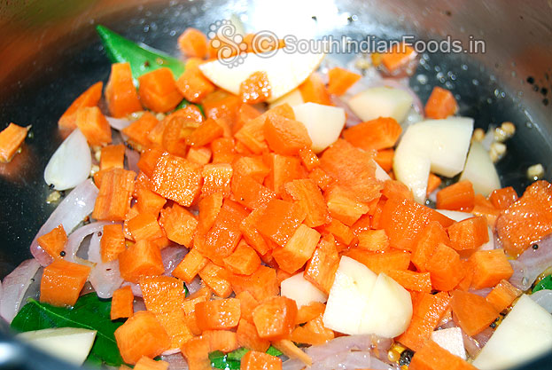 Add Carrot & Potato