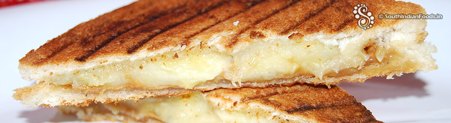 Peanut butter banana sandwich recipe