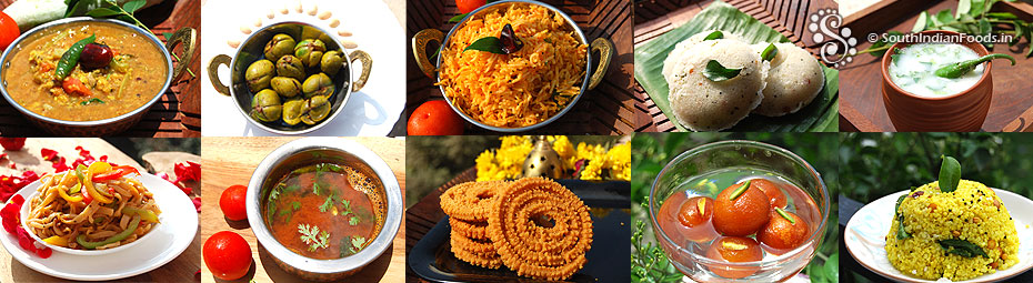 South Indian Recipe Index
