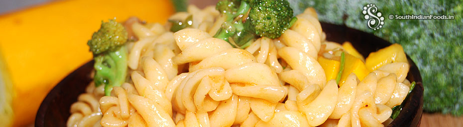 Zucchini pasta