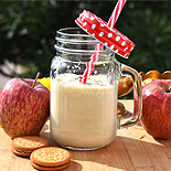 Apple golden oreo milkshake