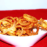 Crispy onion rings-Tea time snack 
