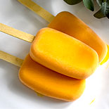 Creamy mango popsicle