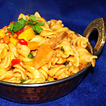Mushroom masala pasta recipe indian style
