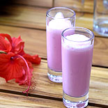 Rose milk lassi-Instant and fresh