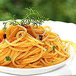Spaghetti aglio e olio peperoncini