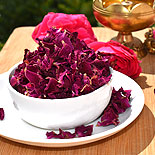 Sun dried rose petals-Edible & organic