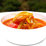 Tomato capsicum gravy