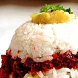 Rice With Beetroot