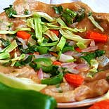 Vegetable wheat rotti