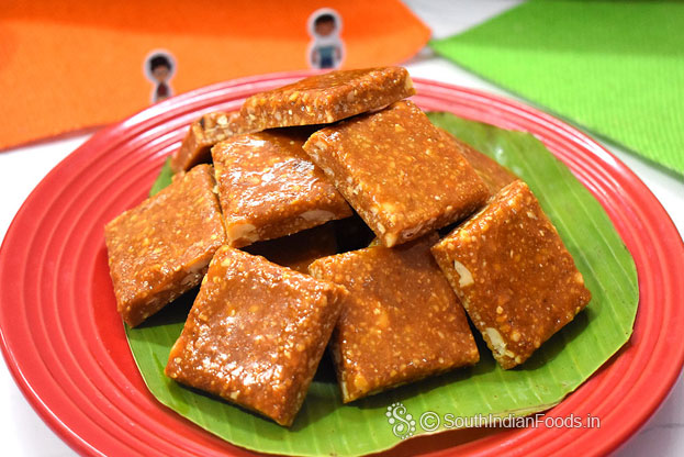 Peanut chikki
