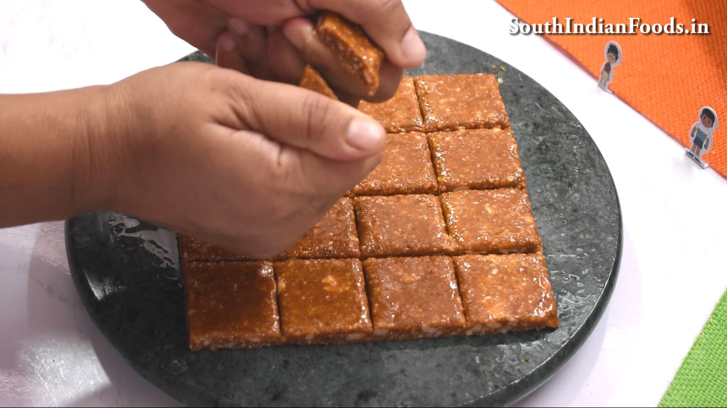 Peanut chikki