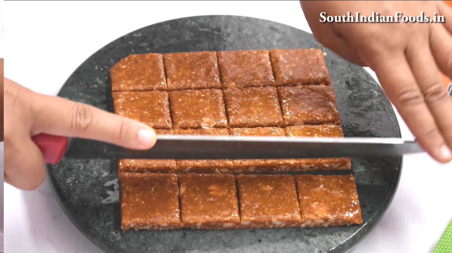 Peanut chikki