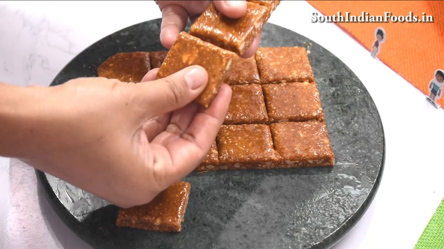 Peanut chikki
