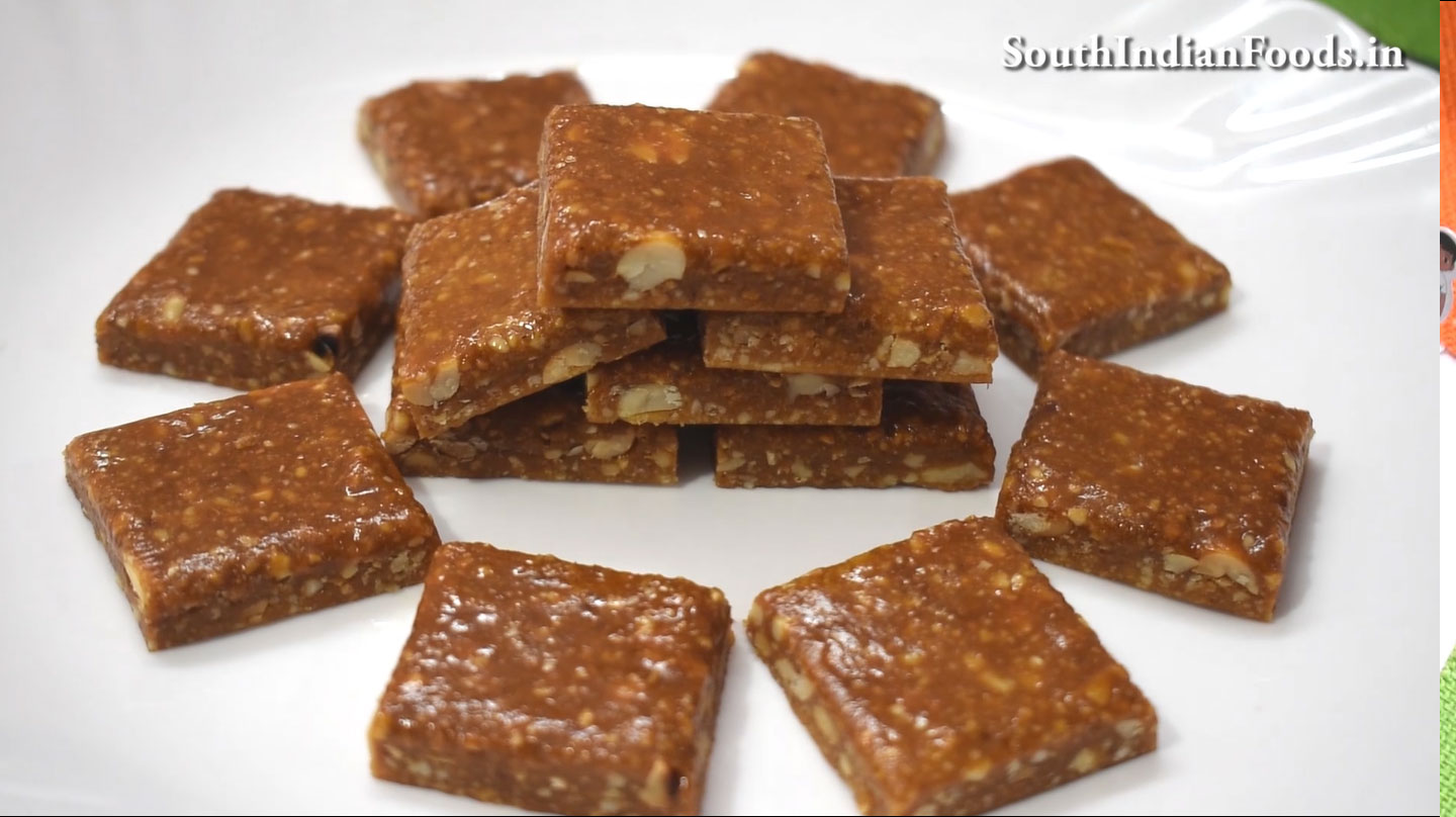 Peanut chikki