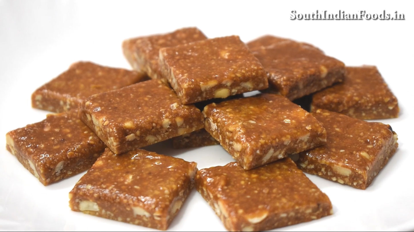 Peanut chikki