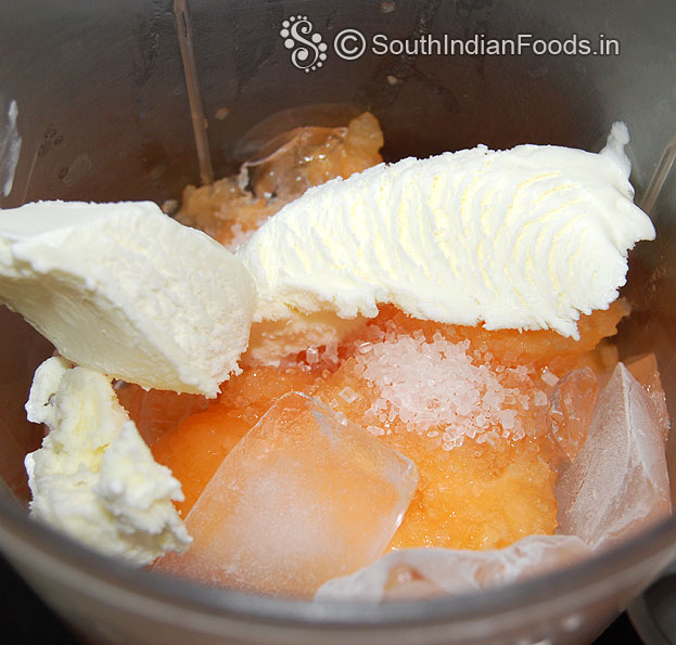 Add all ingredients in a blender, blend till smooth