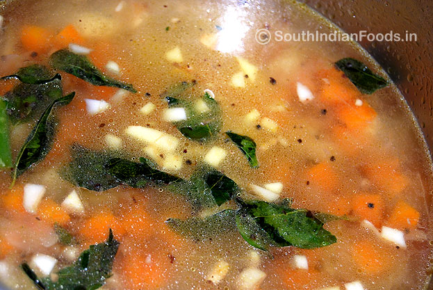 Add water & salt