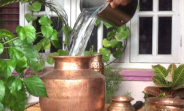 Add water