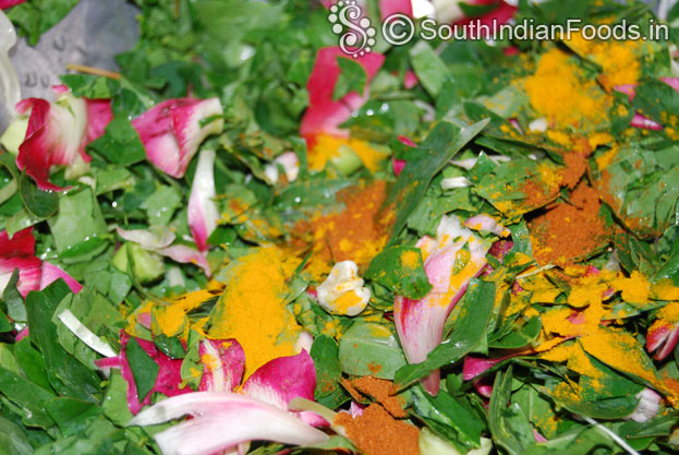 Add turmeric powder