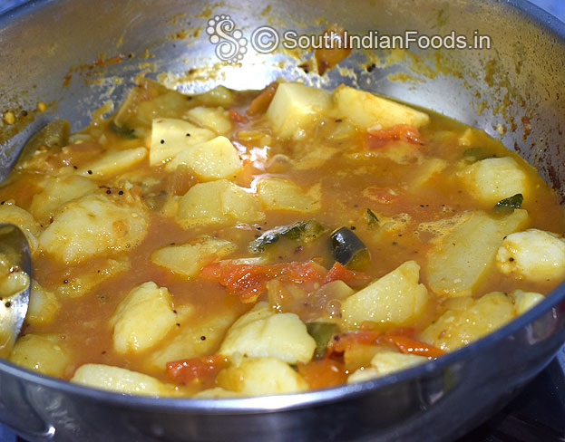 Add water, cook till soft