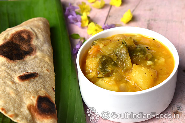 Instant and delicious masala for puri