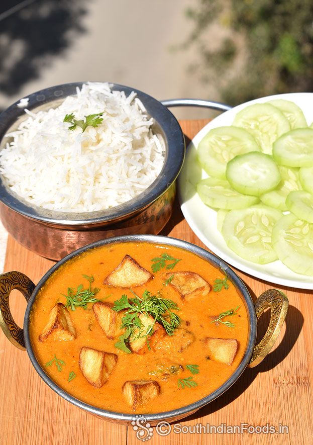 Aloo butter masala