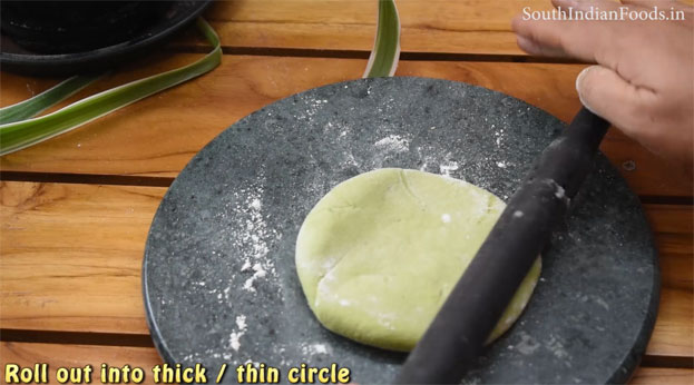 Aloo palak paratha step 16