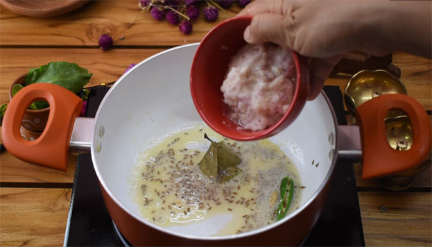 aloo palak step 7