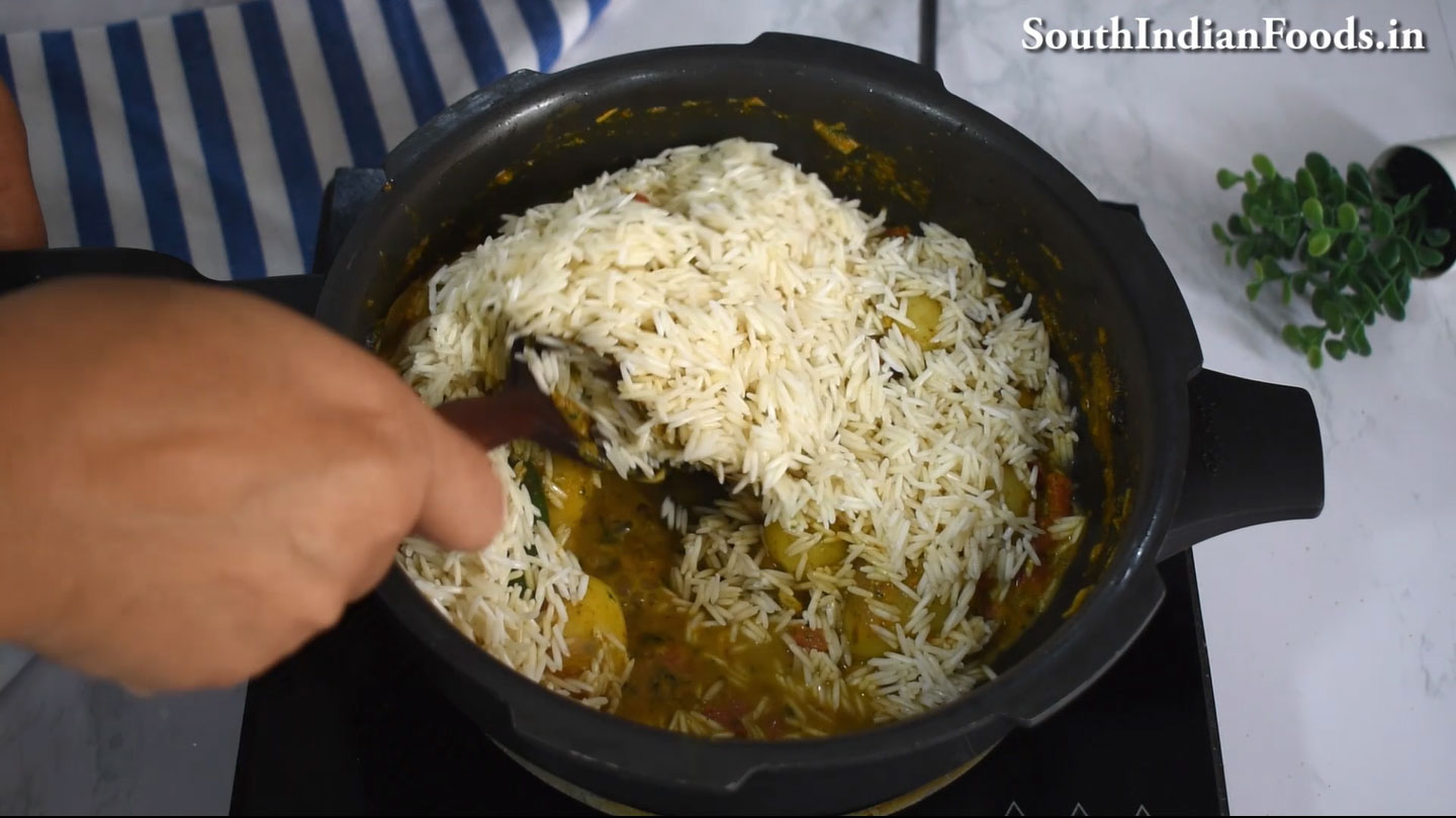 Aloo tikka biryani